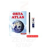 Ema Kitap Orta Atlas (Kalem Seti Hediyeli)
