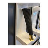 Emaks Suit Sert Plastik Ayak 23 Cm Füme+Mat Altın Renk Koltuk Ayağı Tv Ünite Modern Mobilya Dolap Komidin