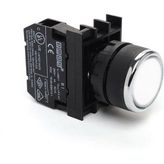 Emas B100db 22 mm Beyaz Start Butonu