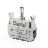 Emas Mavi 12-30 V AC DC B7 Ledli Sinyal Blok