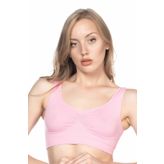 Emay 4005 Pembe Soft Kalın Askı Büstiyer
