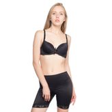 Emay Kadın Siyah Dantelli Pop Up Korse, SİYAH, M
