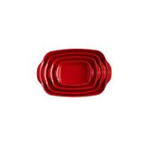 Emile Henry Burgundy Dikdörtgen 22x14 CM Fırın Kabı
