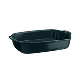 Emile Henry Cedar Dikdörtgen 23.5x36 CM Yeşil Fırın Kabı