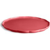 Emile Henry Madeleine Yuvarlak Servis Tabağı 31 cm Pembe/rose Candy