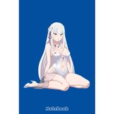 Emillia - Re Zero Anime Fanart Notebook: Blank Lined Notebook, Journal, Diary, Note Pad, Writing Notes, 120 Pages, For Students, Work or Personal Use