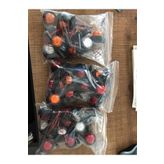 EMIR 10 Ad Mini Led Takoz Lamba Sarı Kırmızı
