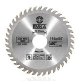 Emka 115 mm 40 Diş Ahşep Kesme Sunta Testeresi