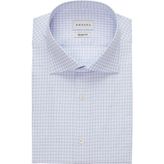 Emnana Mavi Kareli Slim Fit Gömlek