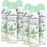 Emotion 6x150 ml Natural Breeze Deodorant