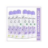 Emotion Floral Kadın Sprey Deodorant 6 x 200 ML