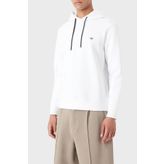 Emporio Armani 8N1MD0 1JHSZ 0100 Beyaz Erkek Sweatshirt