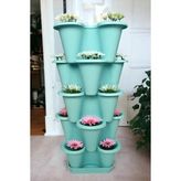 Empressco 5 Katlı Şanslı Yonca Kule Saksı Seti (Mint Yeşili)