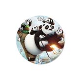 Empressco 50 Cm Çap Kung Fu Panda 3 Şekilli Duvar Saati