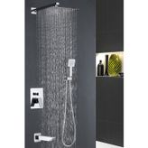 Empressco Banyo Bataryası Dahil Ankastre Panel Duş Seti Krom