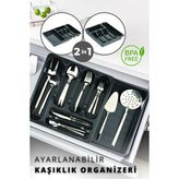 Empressco Çekmece Içi Ayarlanabilir Kaşıklık, Düzenli Saklama Çözümü