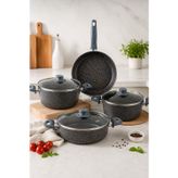 Empressco Granit 7 Parça Trendlon Chef Granit Tencere Seti