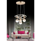 Empressco LED AVİZE BULUT 3RENK IŞIKLI KUMANDALI MODERN AVİZE