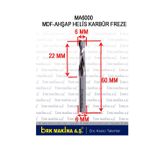 Empressco Mdf - Ahşap Helis Karbür Freze Bıçağı