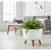 Empressco Modern Stick Line Bambu Ayaklı Saksı Akıllı Altlıklı 23X19 cm 5 Litre - Fiyatı, Yorumları