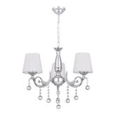 Empressco Pırıltı 3 Lü Avize Silver (beyaz Şapkalı)