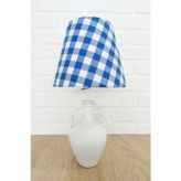 Empressco PLAID MAVİ RENK AMFORA AYKLI ABAJUR