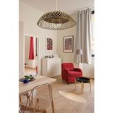 Empressco Rattan, Bambu, Hasır Sarkıt Avize Çap: 50 Cm Yükseklik: 18 Cm