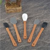 Empressco Renkli Silikon Spatula ve Kaşık Seti, 5 Parça, Dayanıklı ve Kullanışlı