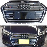 EMR Garage Audi A3 2016-2020 S3 Panjur Siyah