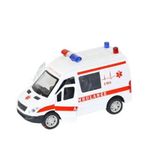 Emr Oyuncak Çek Bırak Ambulans Sesli Işıklı