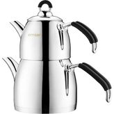 Emsan Mina Maxi Teapot Set Black 1l