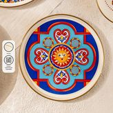 Emsan Solemar Emaye Pasta Tabağı 21 cm - Multicolor