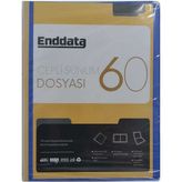 Enddata Ön Cepli Sunum Dosyası 60'lı Mavi 1260-1