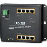 Endüstriyel Duvar Tip Yönetilebilir Switch (Industrial Flat-type Managed Switch)<br>8 x 10/