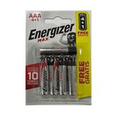 Energizer Max Alkaline AAA İnce Pil (4+1)