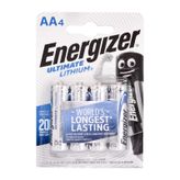 Energizer Ultimate AA Size Lithium Kalem Pil 4'Lü Blister