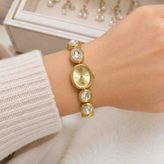 Engineer's Accessories Taşlı Lüks Kadın Saati Gold
