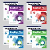 English File 5Th Edition Beginner + Elementary + Pre İntermediate + İntermediate Student's Book + Workbook Fifth (Kod Yoktur)