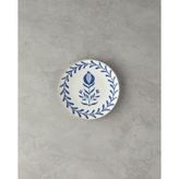 English Home Carnival Tulip Bone Porselen Pasta Tabağı 20 cm Lacivert-Beyaz