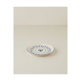 English Home Fiesta Talavera Porselen Pasta Tabağı 21 cm Beyaz - Lacivert