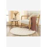 English Home Soft Touch Halı 120 cm Bej