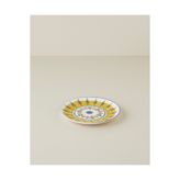 English Home Talavera Glow Porselen Pasta Tabağı 21 cm Beyaz - Lacivert