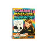 Enine Boyuna Eğitim Osmanlı Padişahları Boyama Kitabı (36 Padişah)