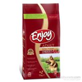 Enjoy Kuzu Etli ve Pirinçli 15 KG Yetişkin Kuru Köpek Maması