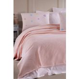 Enlora Home Color Pike Takımı Tek Kişilik Unicornlar Kombin Pudra