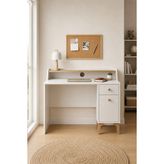 Enluso Polo Genç Çalışma Masası Alt (Sedef Krem) - 120x81x60 - Ahşap