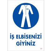 Ennalbur PVC 25x35 1 İkaz Levhası