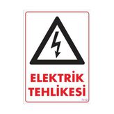 Ennalbur PVC 25x35 1112 İkaz Levhası