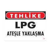 Ennalbur PVC 25x35 757 İkaz Levhası