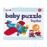 Eolo Baby Taşıtlar 12 Parça Puzzle